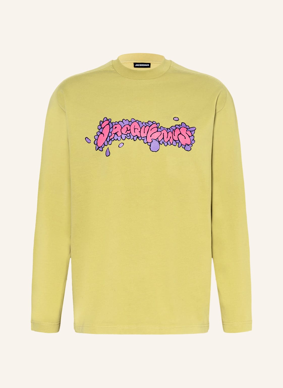 Image of Jacquemus Longsleeve Le Tshirt Desenho gruen