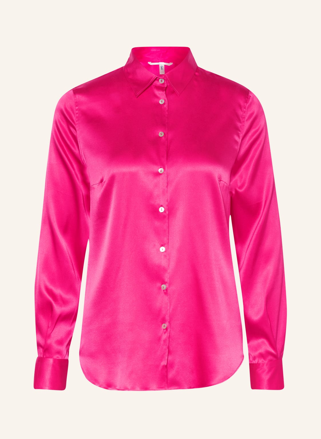 Image of Sophie Hemdbluse Magetta Aus Seide pink