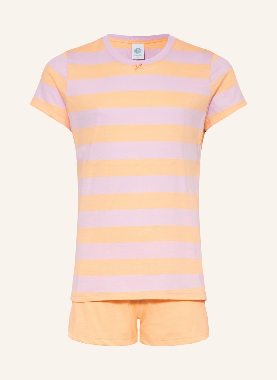 Image of Sanetta Shorty-Schlafanzug orange