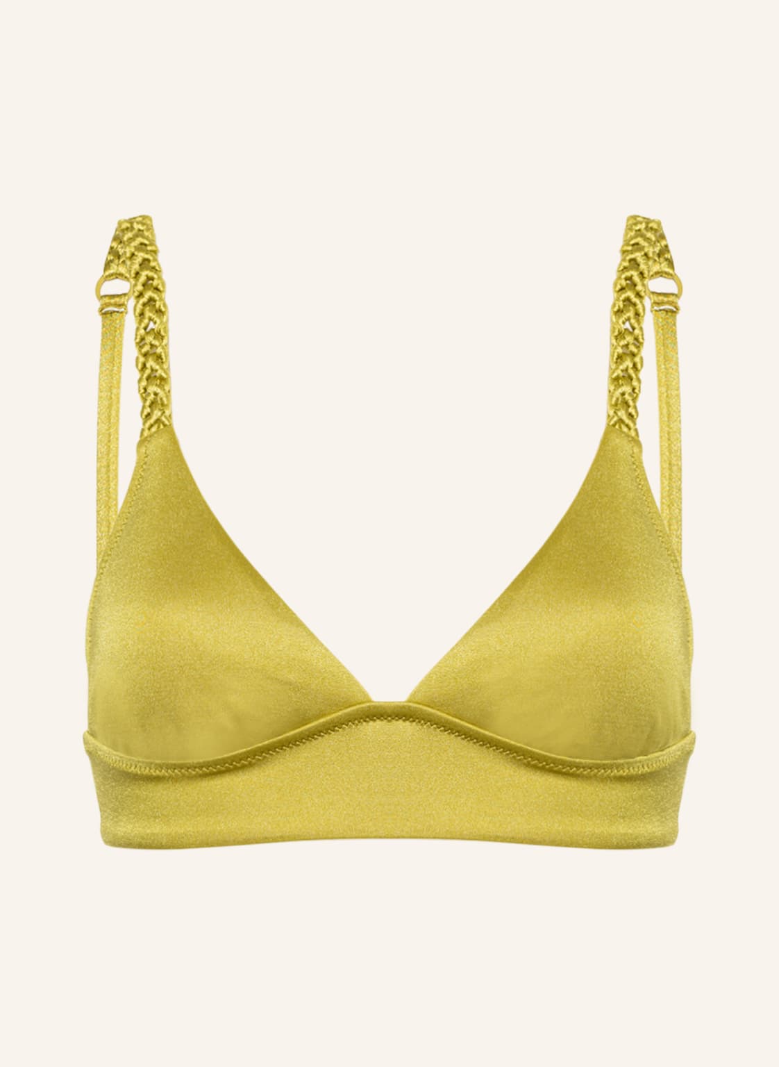 Image of Watercult Bralette-Bikini-Top Makramé Love gruen