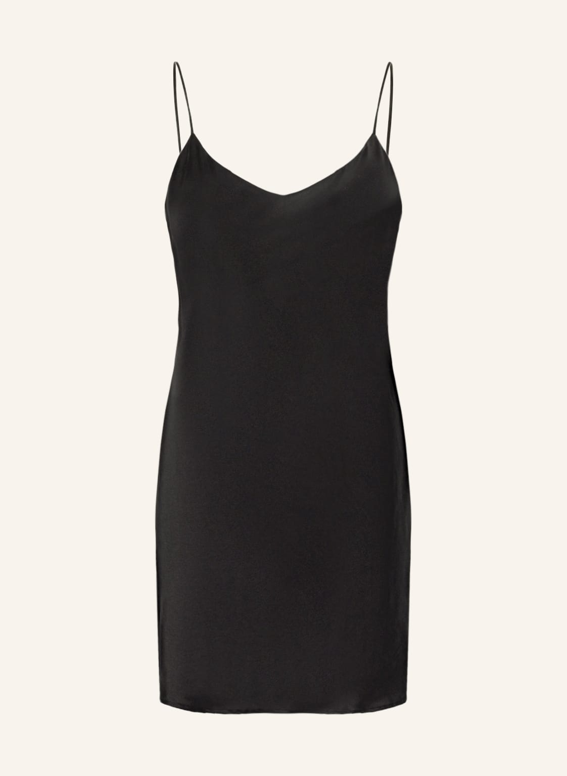 Image of Asceno Seidenkleid The Lyon schwarz