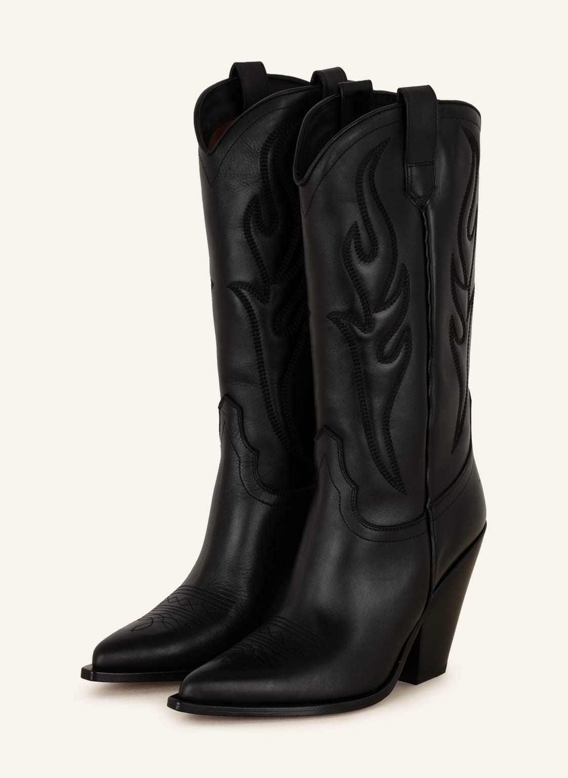 Image of Sonora Cowboy Boots Santa Fe schwarz