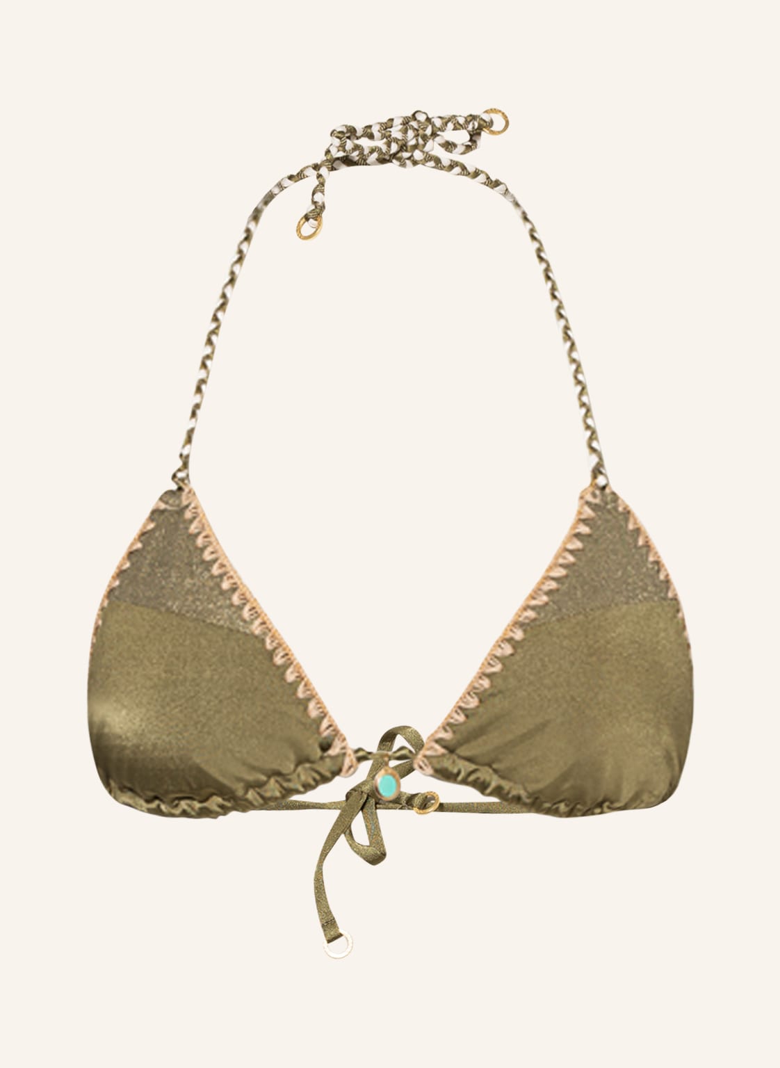 Image of Banana Moon Couture Triangel-Bikini-Top Nazca Bosco gruen