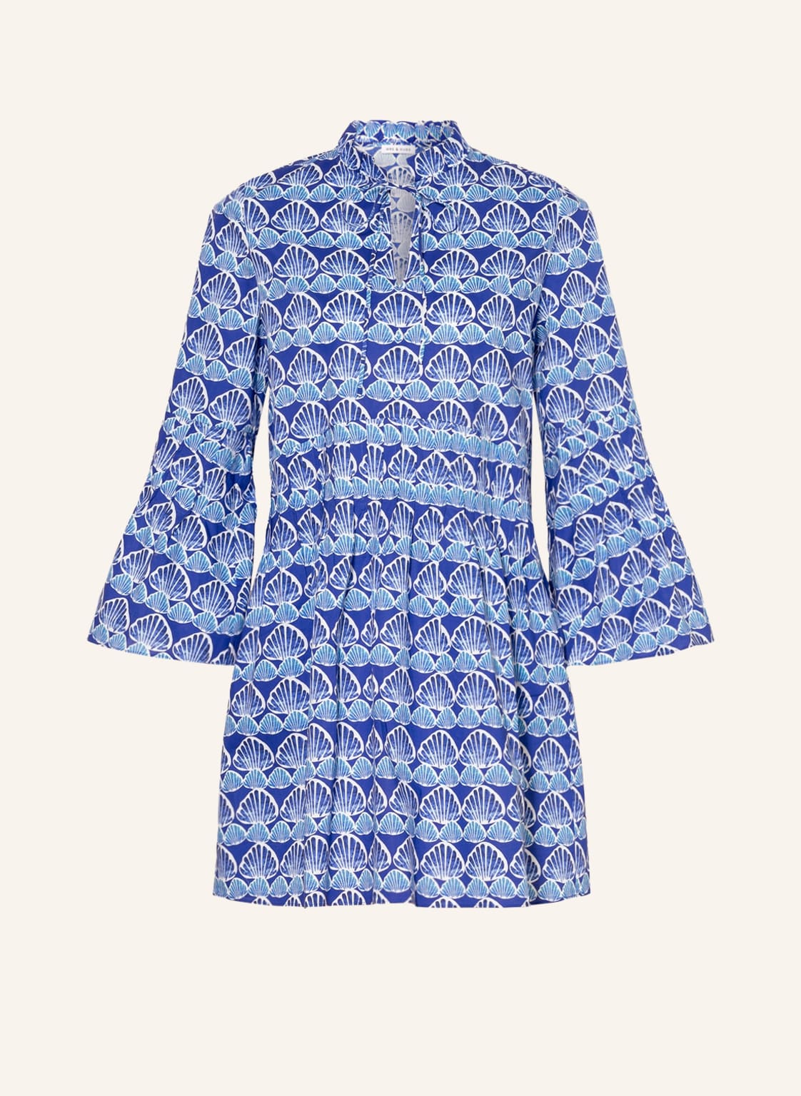 Image of Mrs & Hugs Kleid Mit Rüschen blau