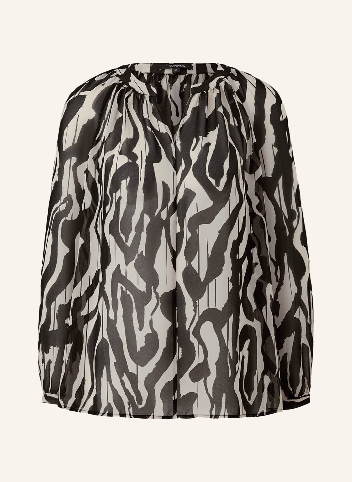 Image of Comma Blusenshirt schwarz