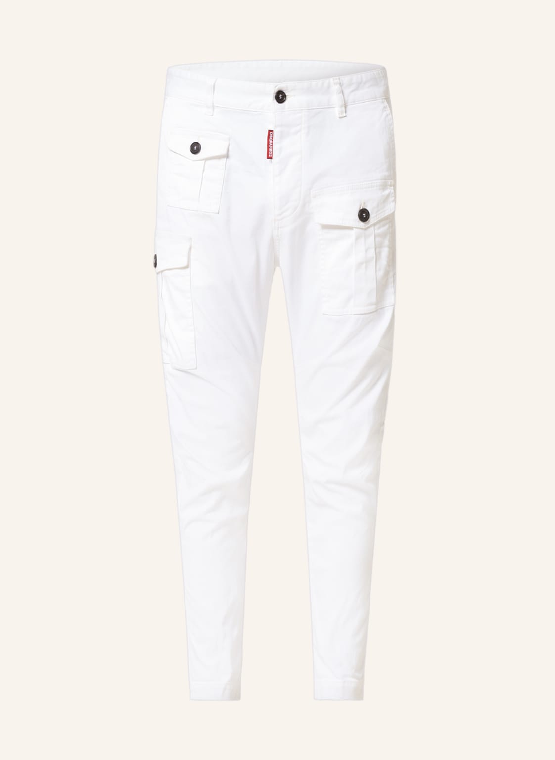 Image of dsquared2 Cargohose Sexy Cargo weiss