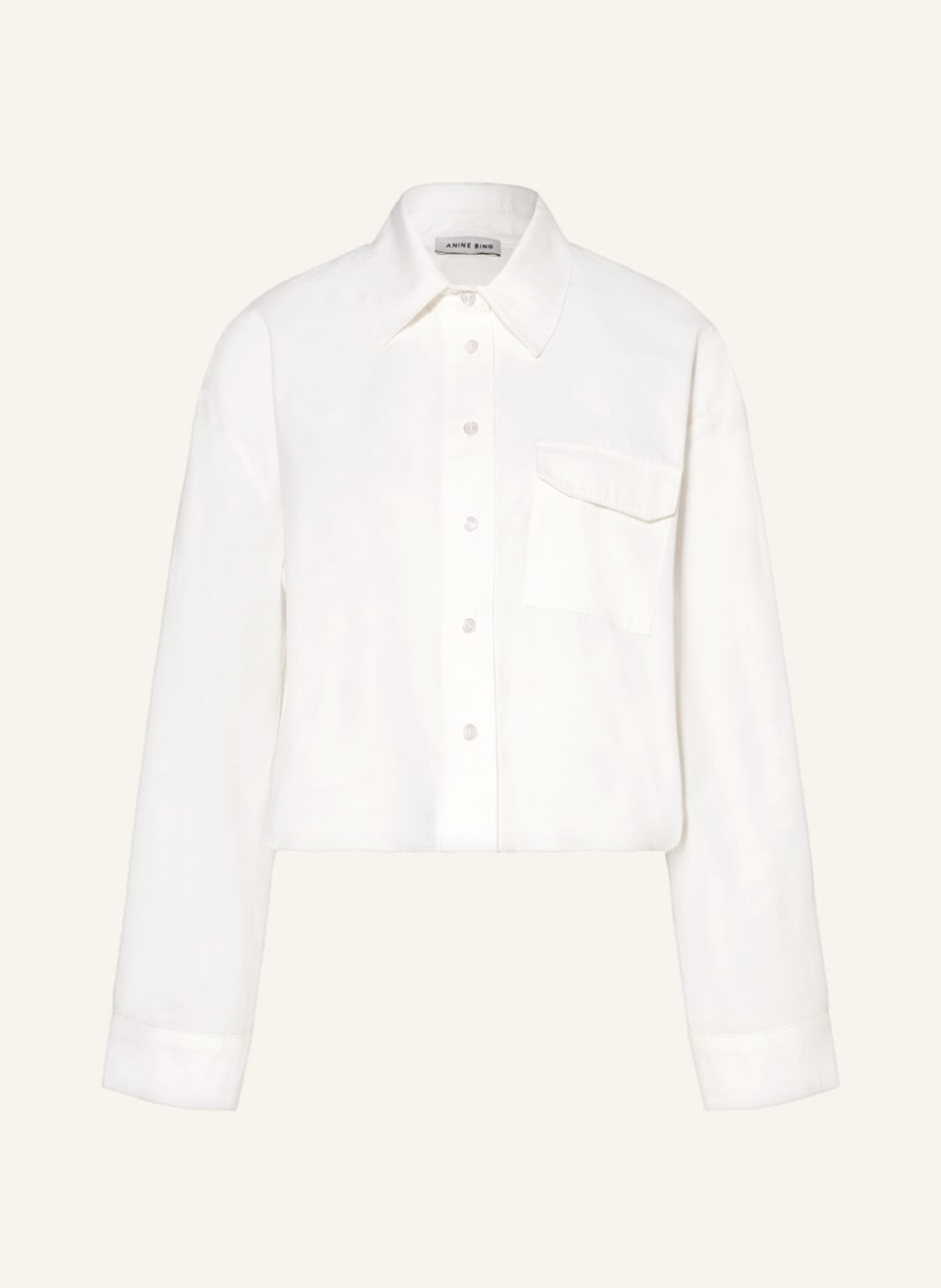 Image of Anine Bing Hemdbluse Travis weiss