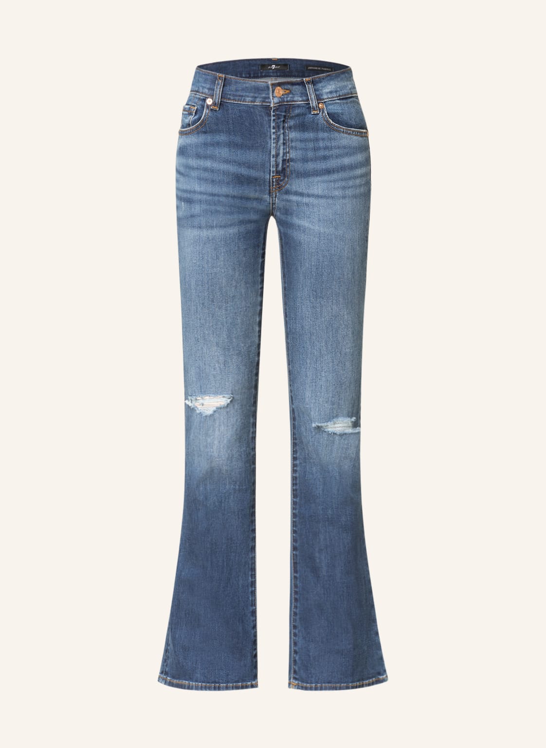 Image of 7 For All Mankind Bootcut Jeans Bootcut blau