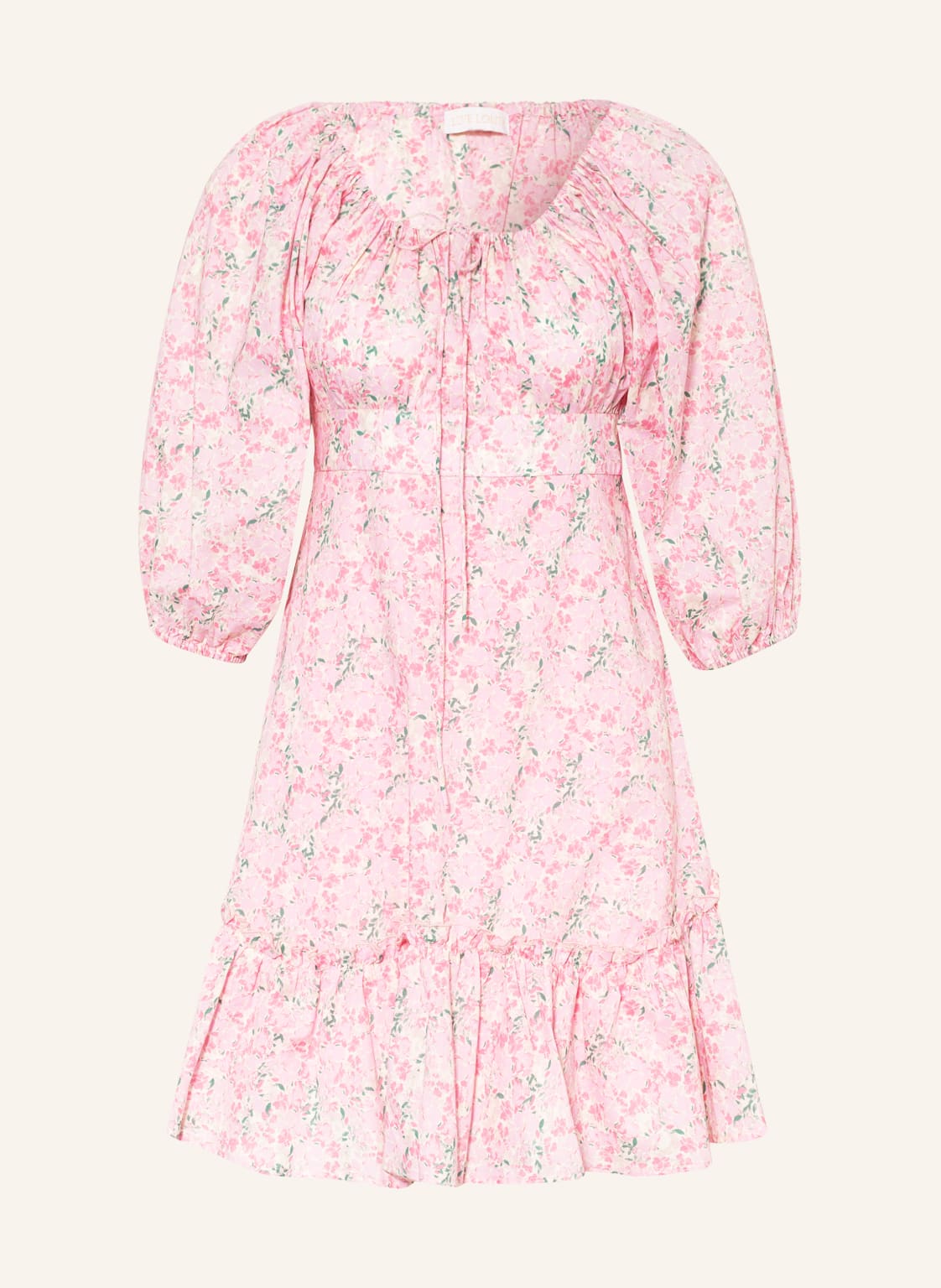 Image of Love Lolita Kleid Vanessa Mit 3/4-Arm rosa