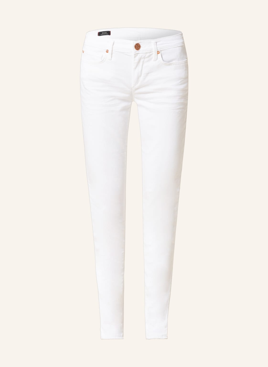 Image of True Religion Skinny Jeans Halle Triangle weiss