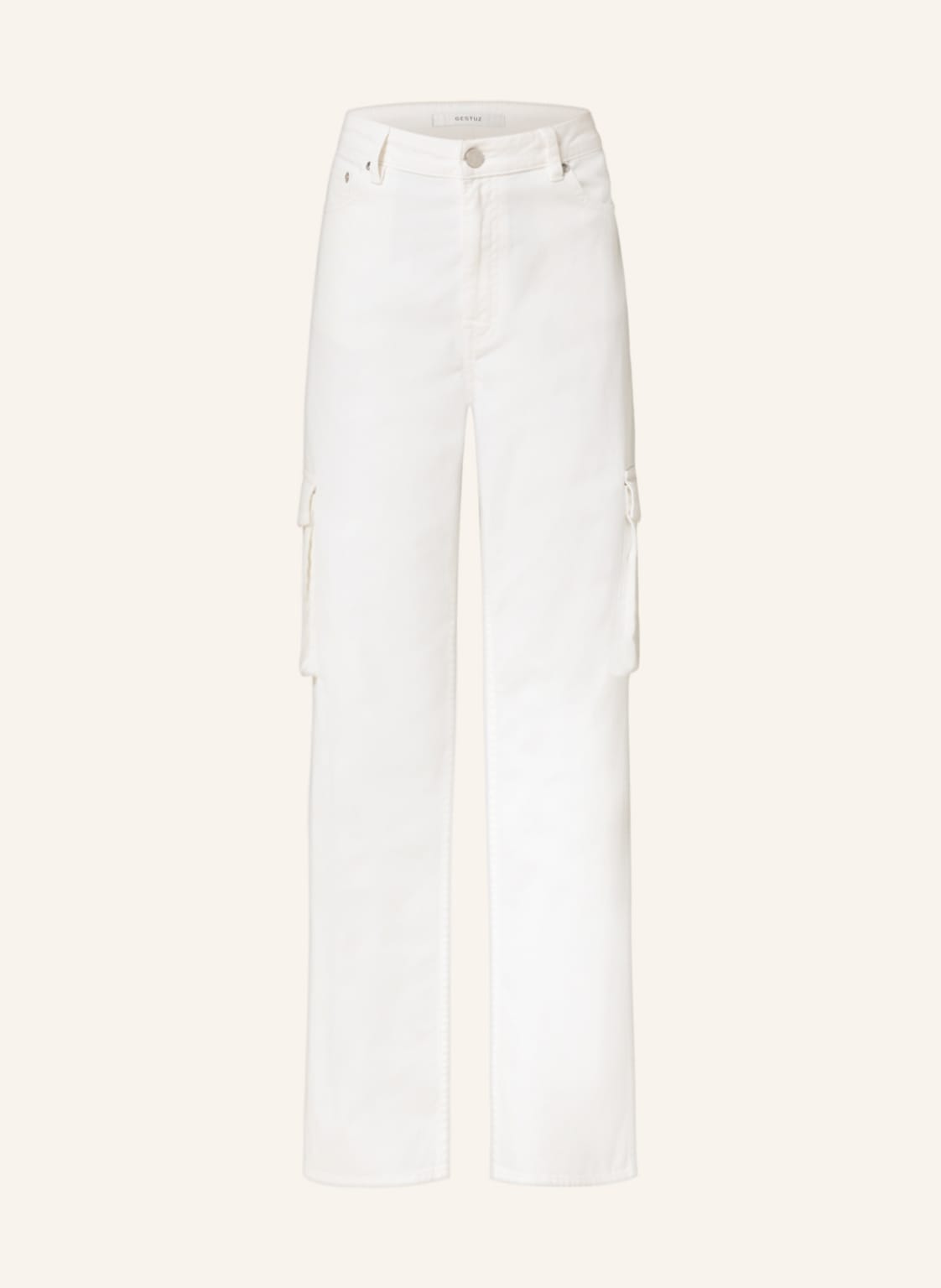 Image of Gestuz Cargohose Rizanagz weiss
