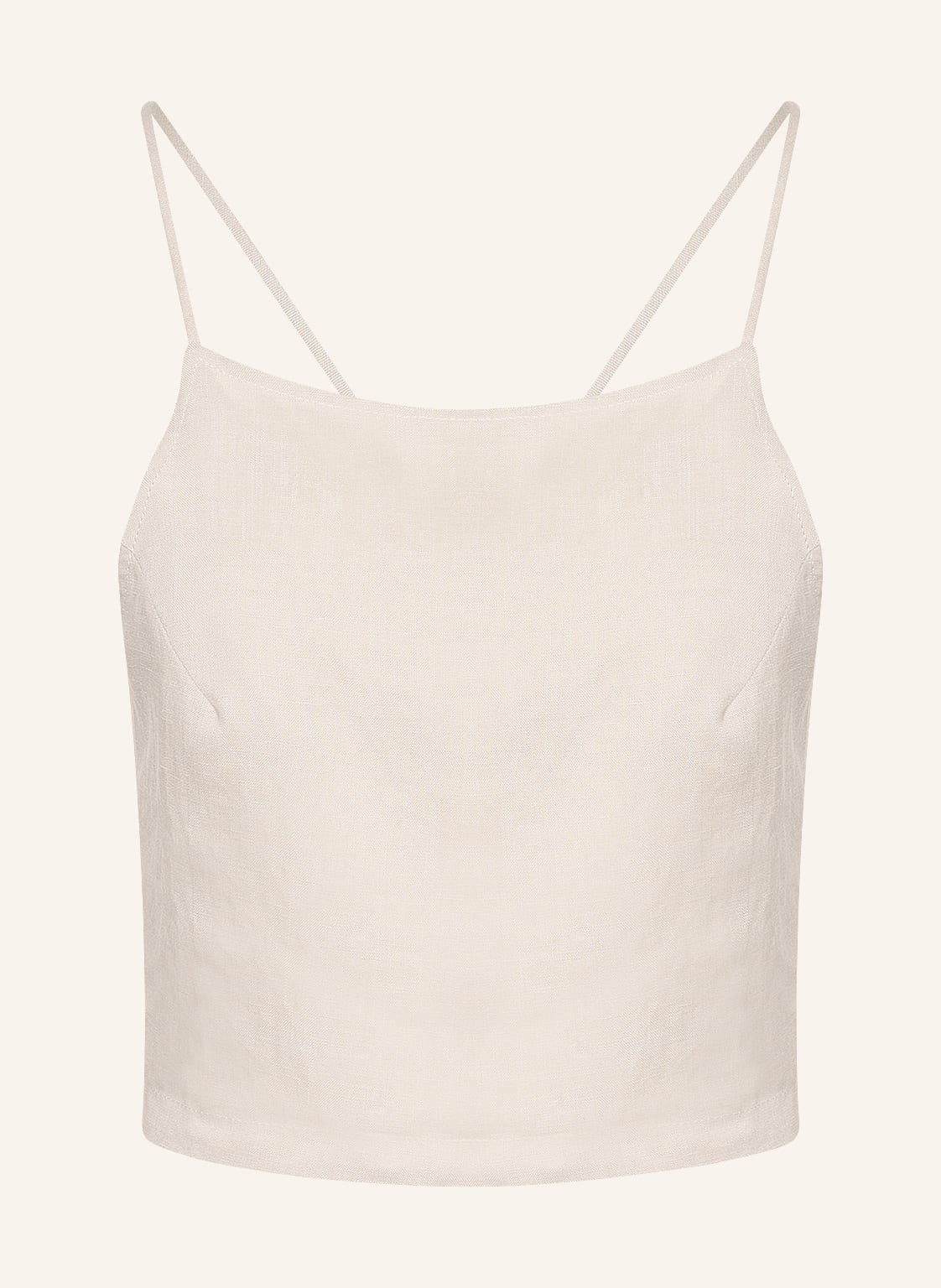 Image of Gestuz Top Malougz Mit Leinen beige