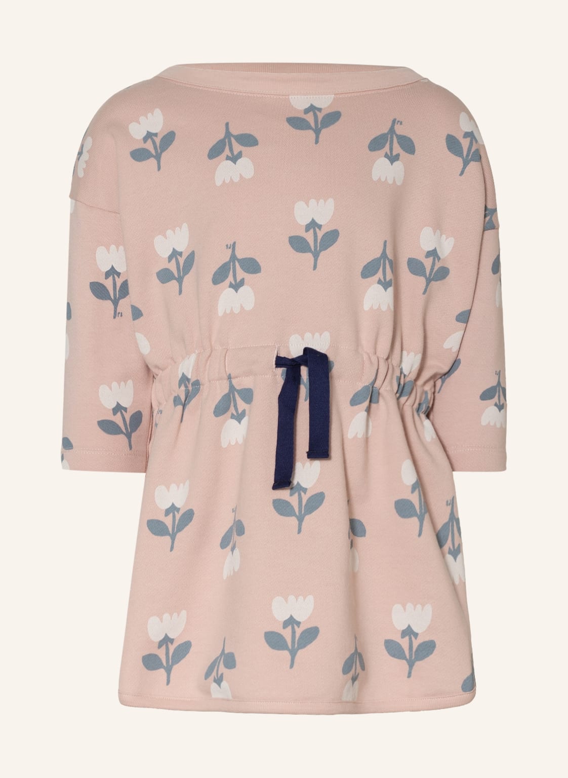 Image of Petit Bateau Sweatkleid rot