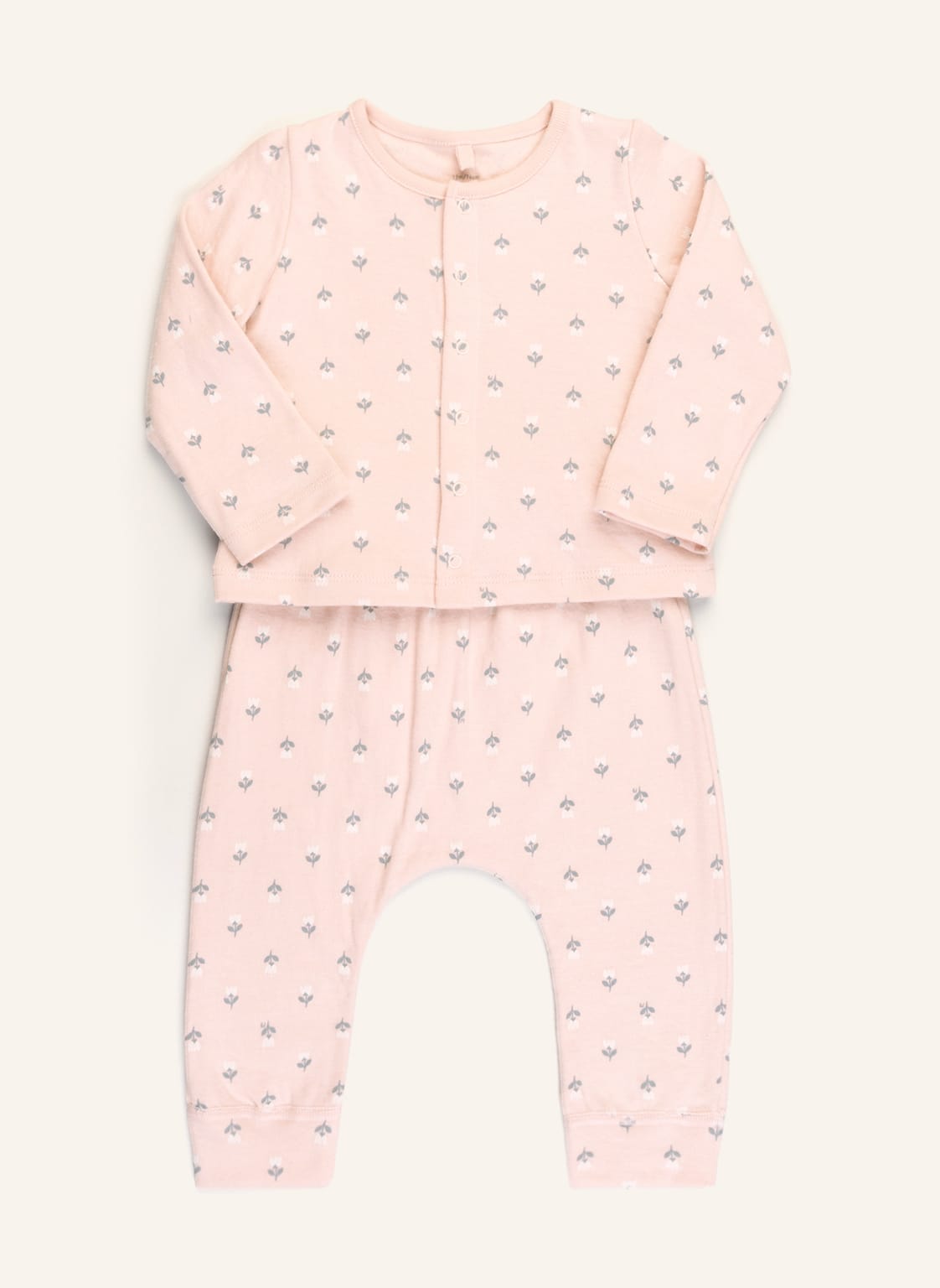 Image of Petit Bateau Set: Sweatjacke Und Leggings rosa