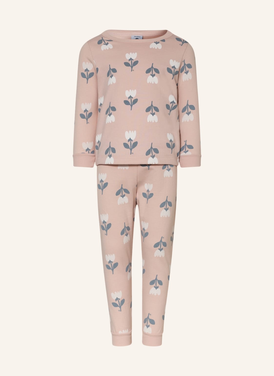 Image of Petit Bateau Schlafanzug rosa