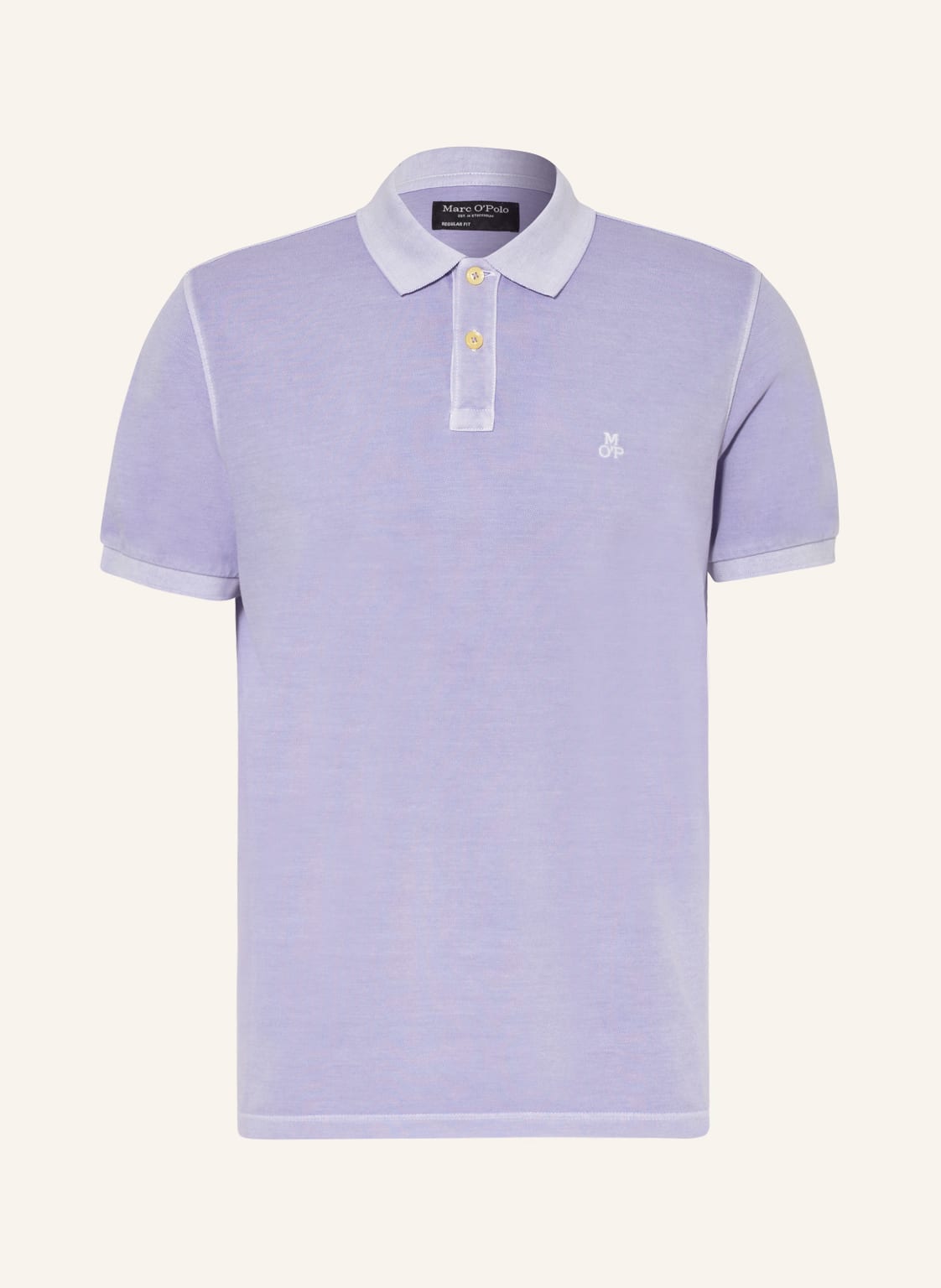 Image of Marc O'polo Piqué-Poloshirt Regular Fit violett