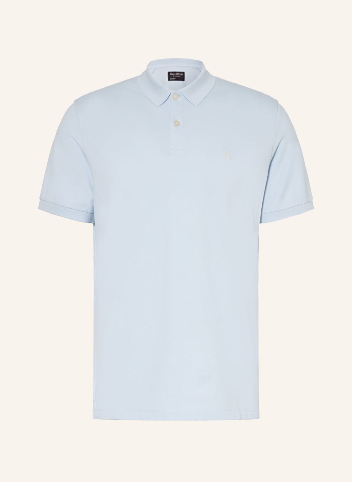 Image of Marc O'polo Piqué-Poloshirt Basic Regular Fit blau