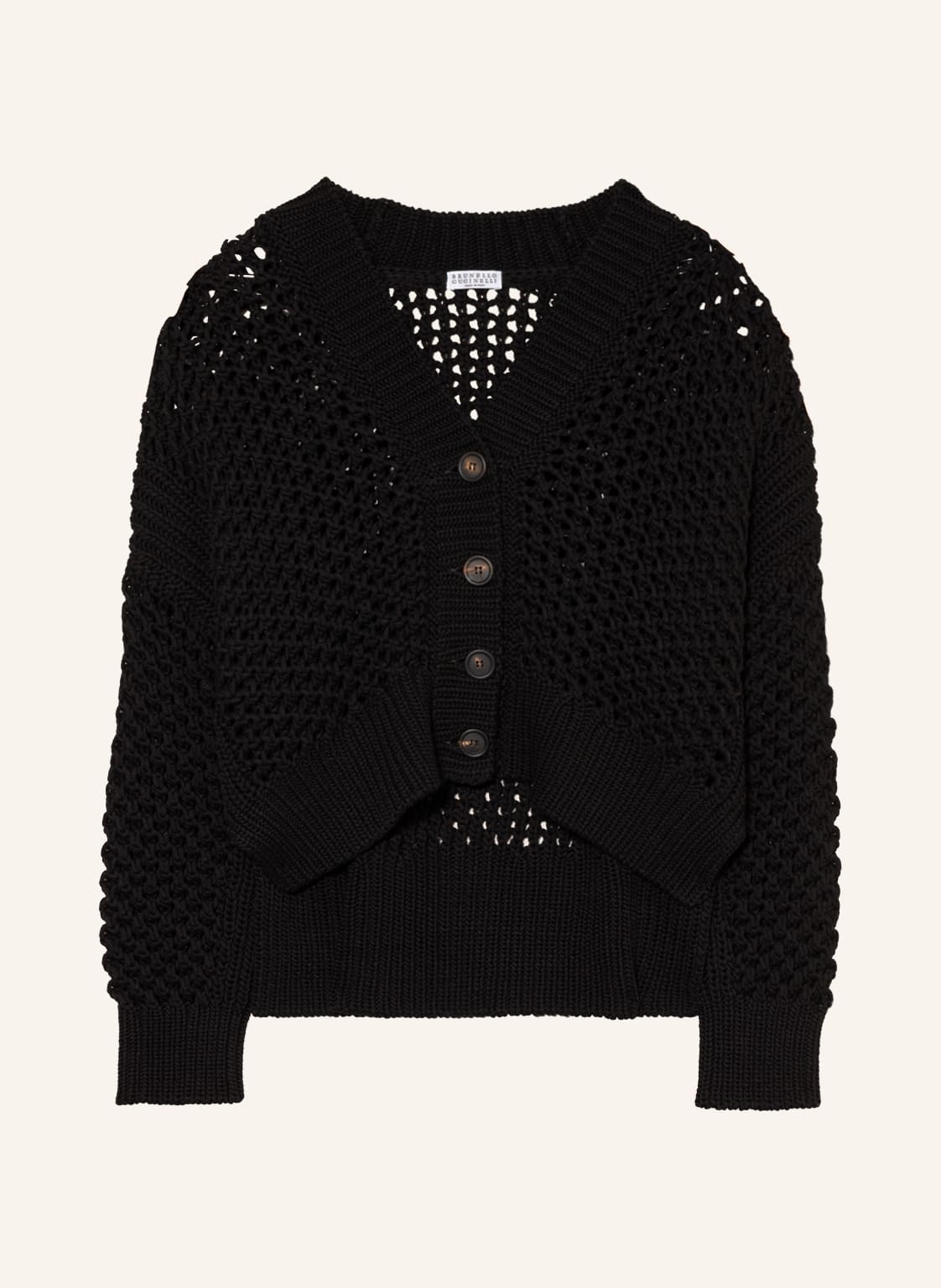 Image of Brunello Cucinelli Strickjacke schwarz