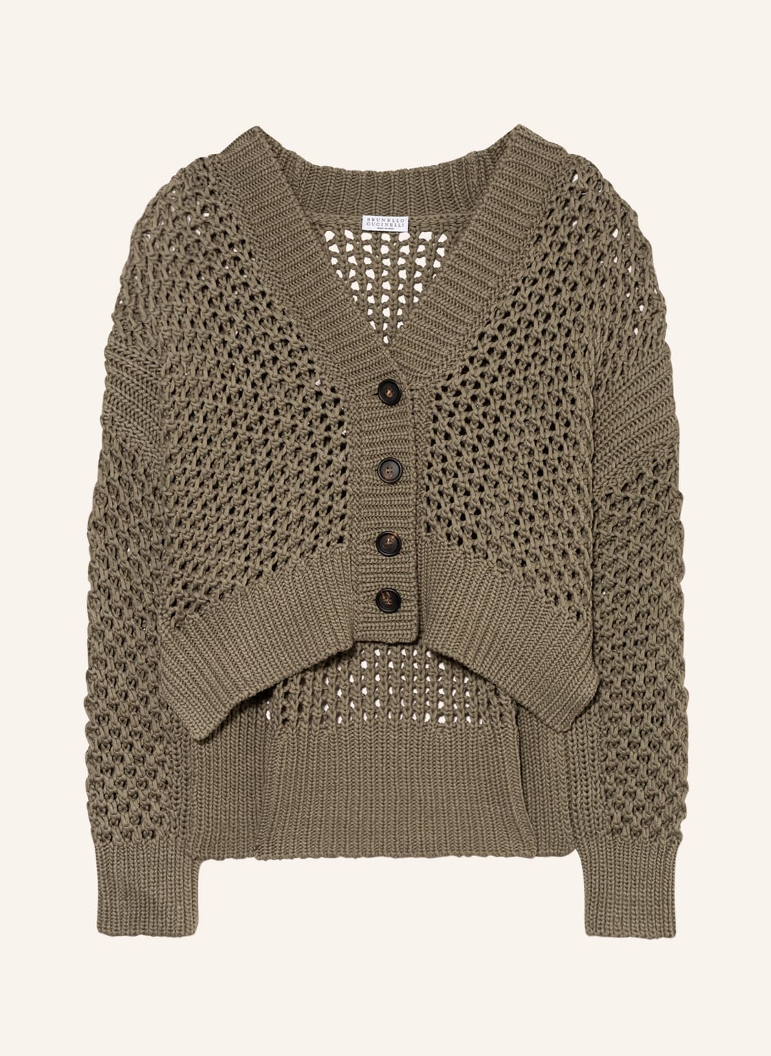 Image of Brunello Cucinelli Strickjacke gruen