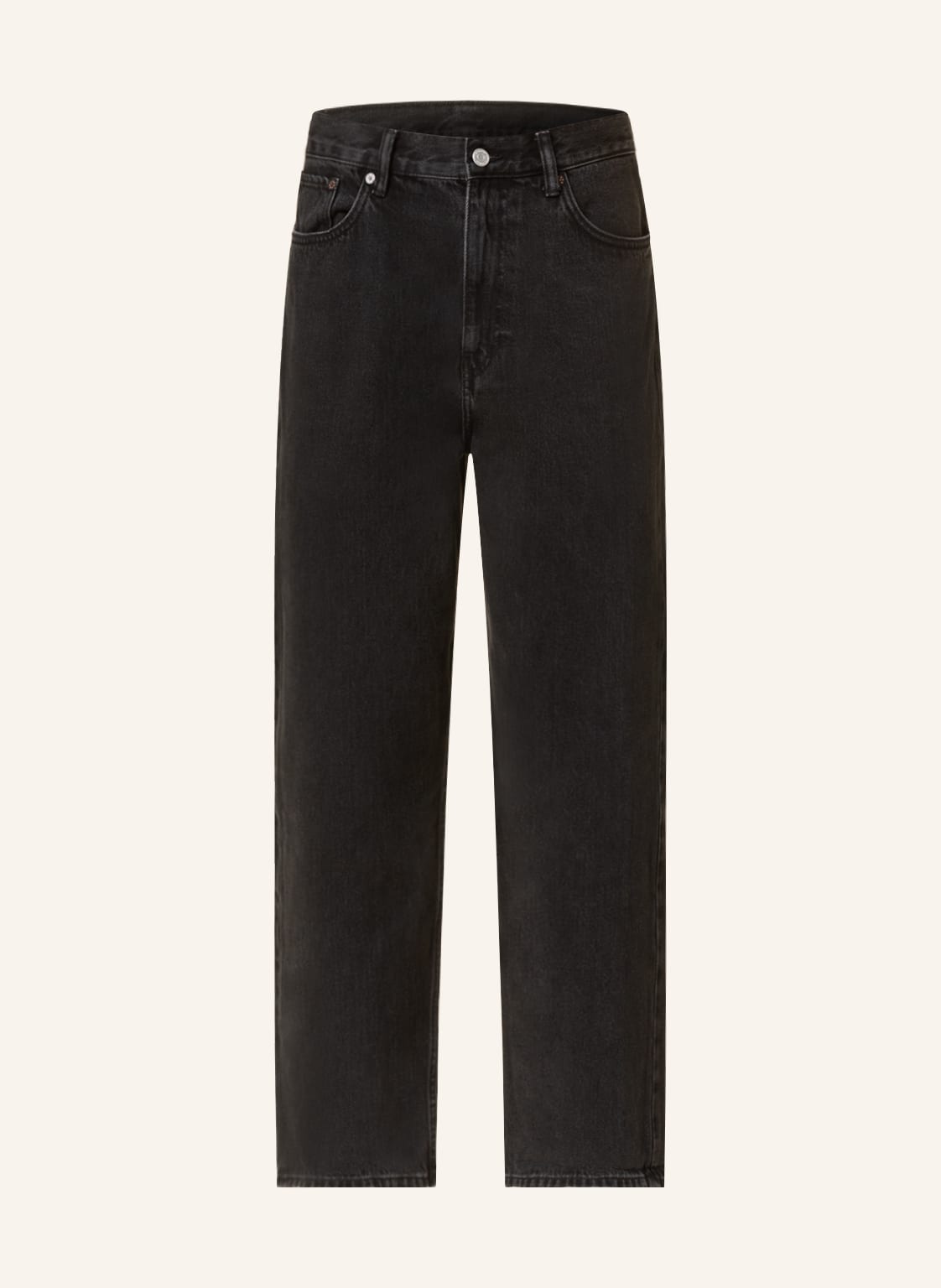 Image of Weekday Jeans Galaxy Loose Straight Fit schwarz