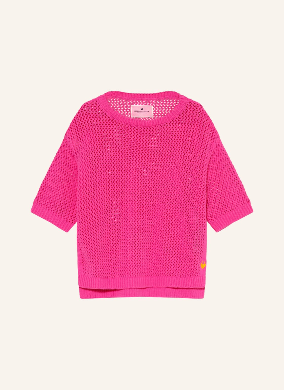 Image of Lieblingsstück Pullover Mit 3/4-Arm pink