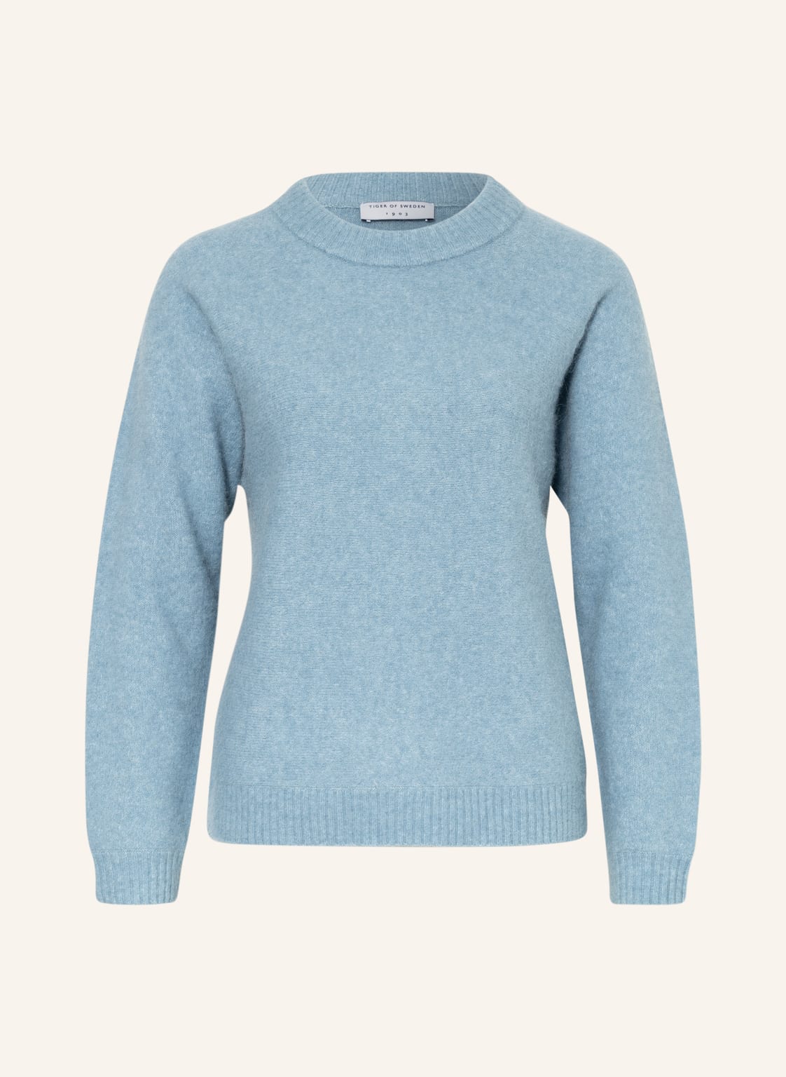 Image of Tiger Of Sweden Pullover Gwynn Mit Alpaka blau