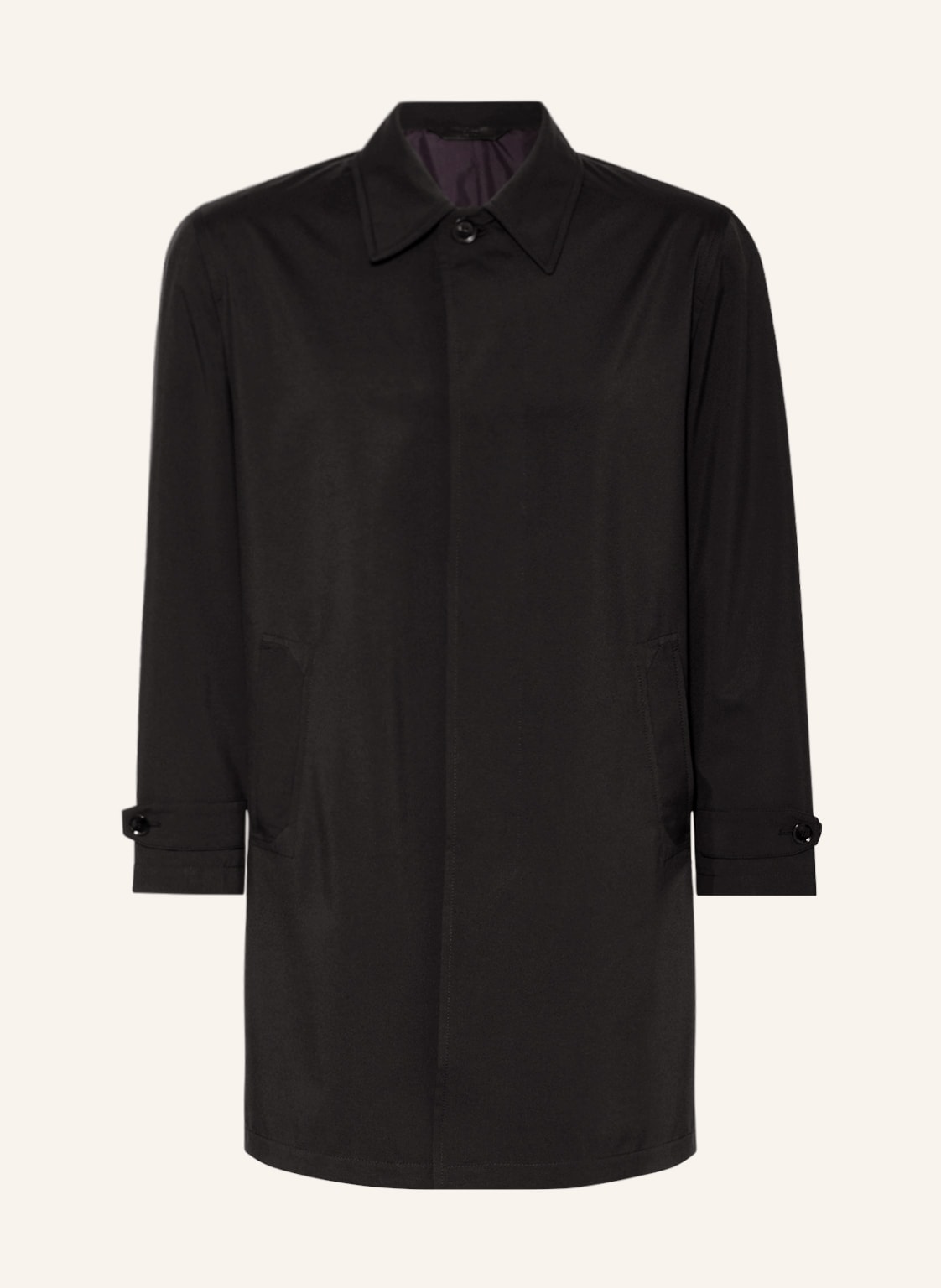 Image of Brioni Mantel schwarz