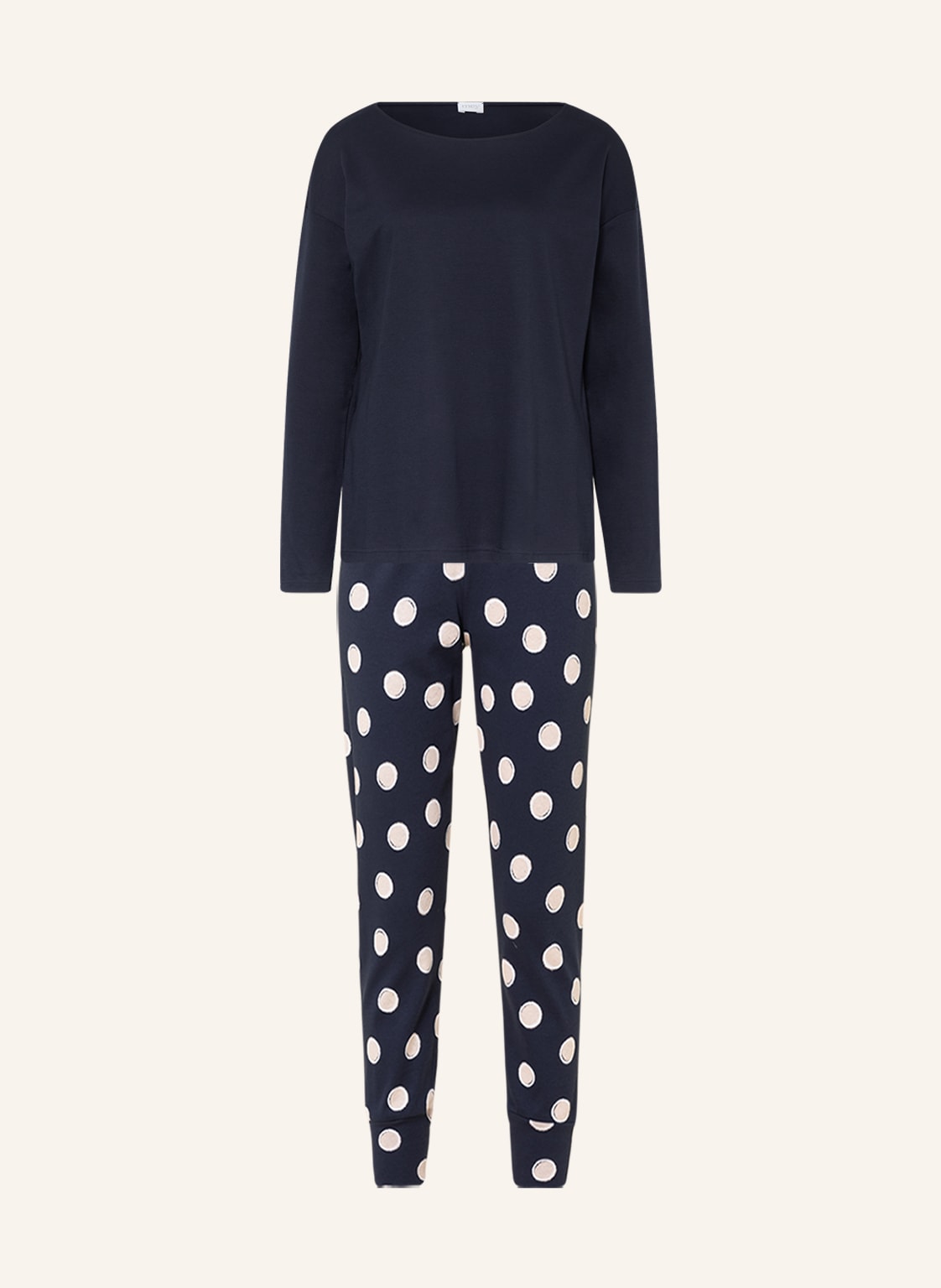 Image of Mey Schlafanzug Serie Sabina blau