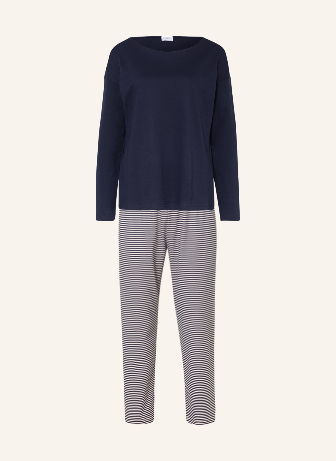 Image of Mey 7/8-Schlafanzug blau