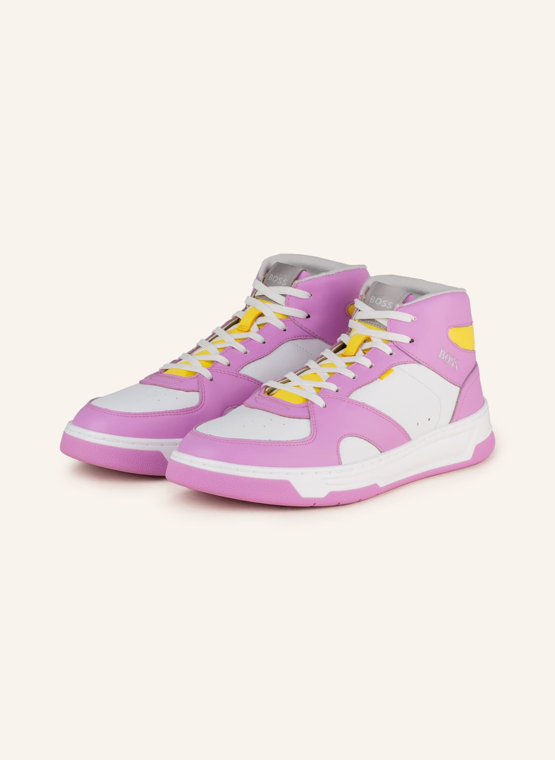Image of Boss Hightop-Sneaker Baltimore rosa