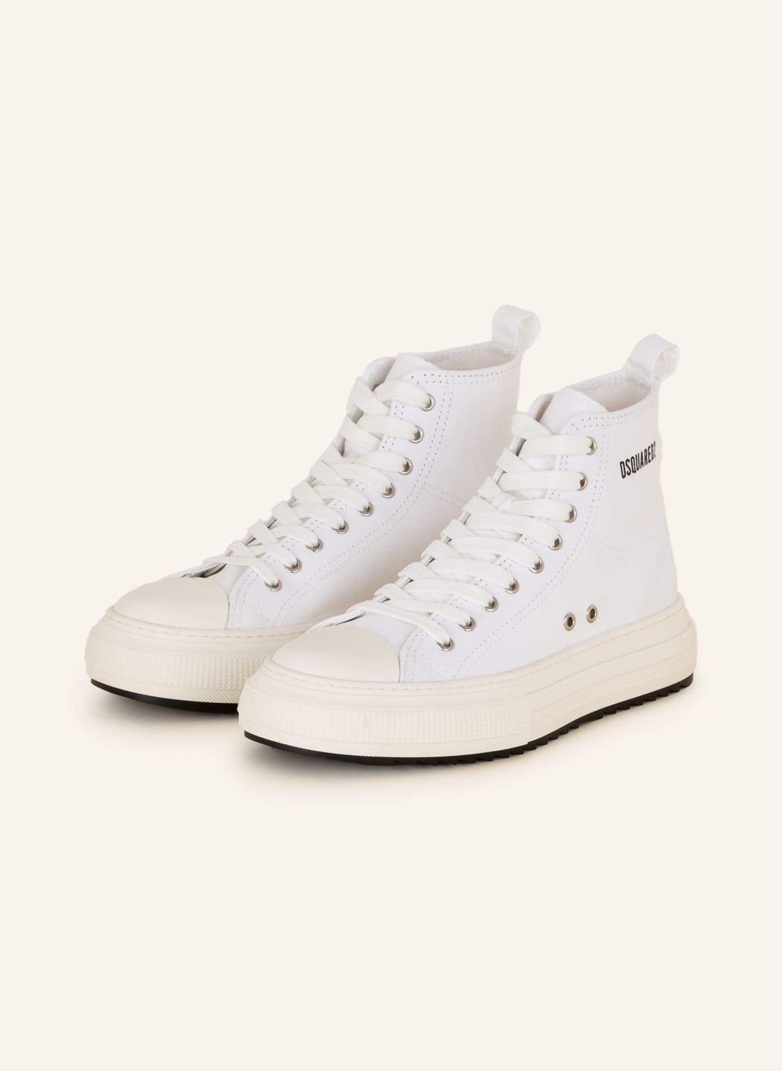 Image of dsquared2 Hightop-Sneaker Berlin weiss