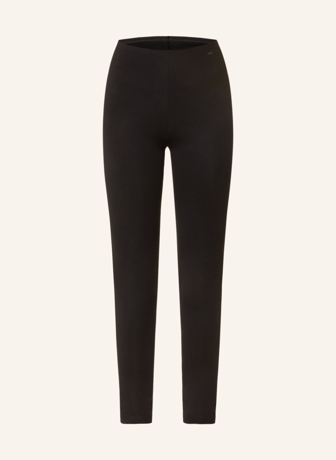 Image of Mey Lounge-Leggings Serie Superfine Organic schwarz