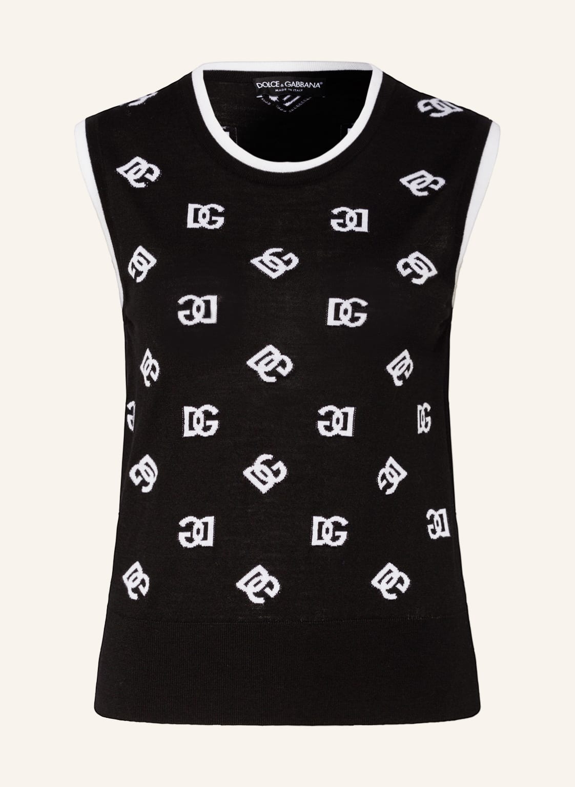 Image of Dolce & Gabbana Stricktop schwarz