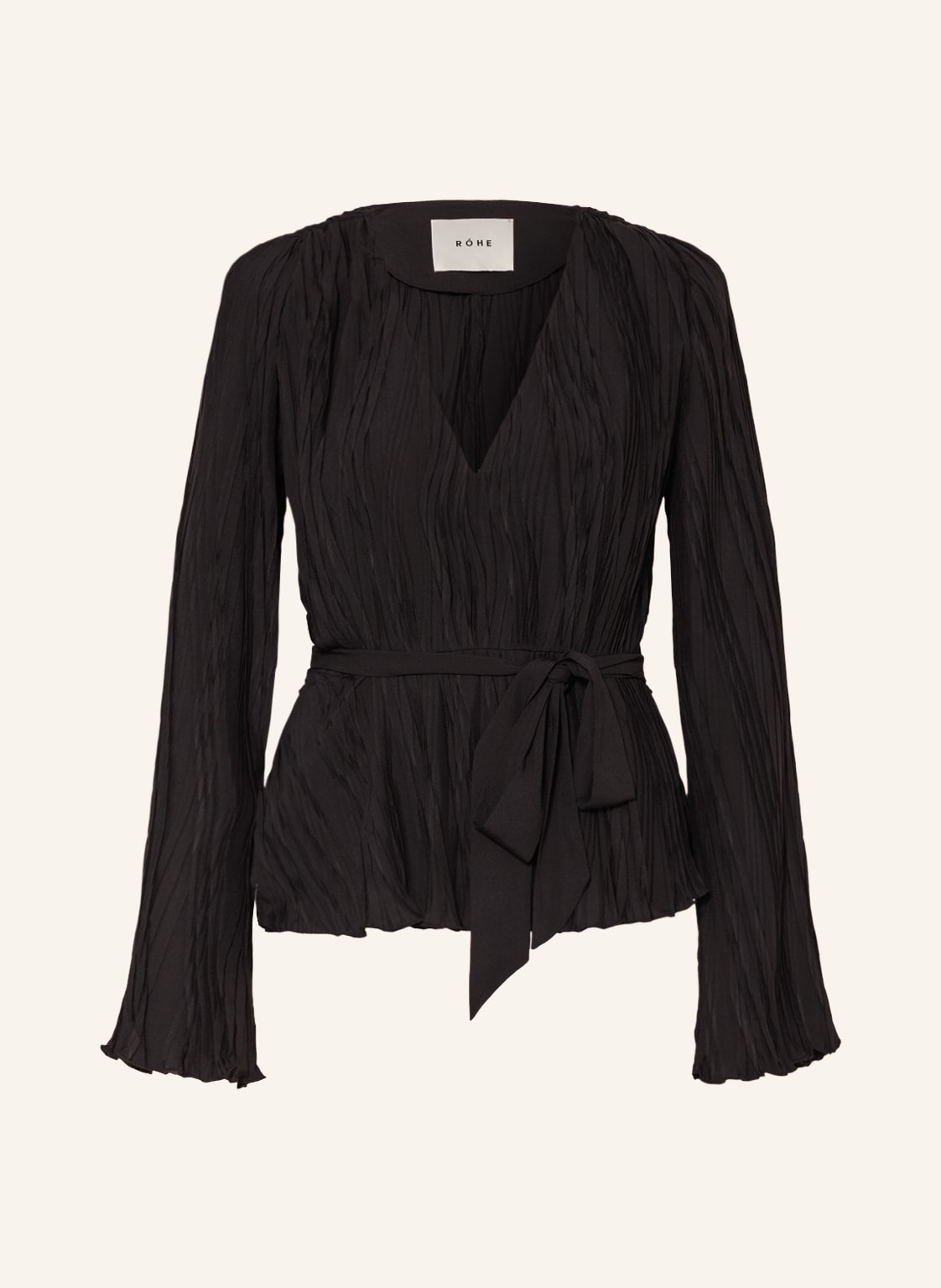 Image of Róhe Blusenshirt schwarz