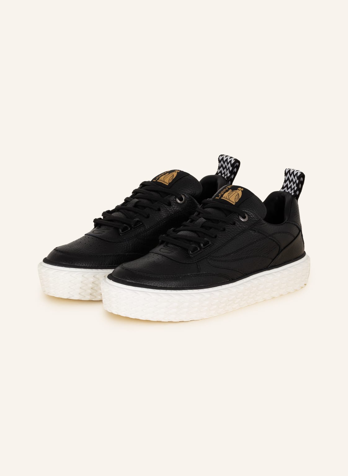 Image of Lanvin Sneaker Curbies 2 schwarz