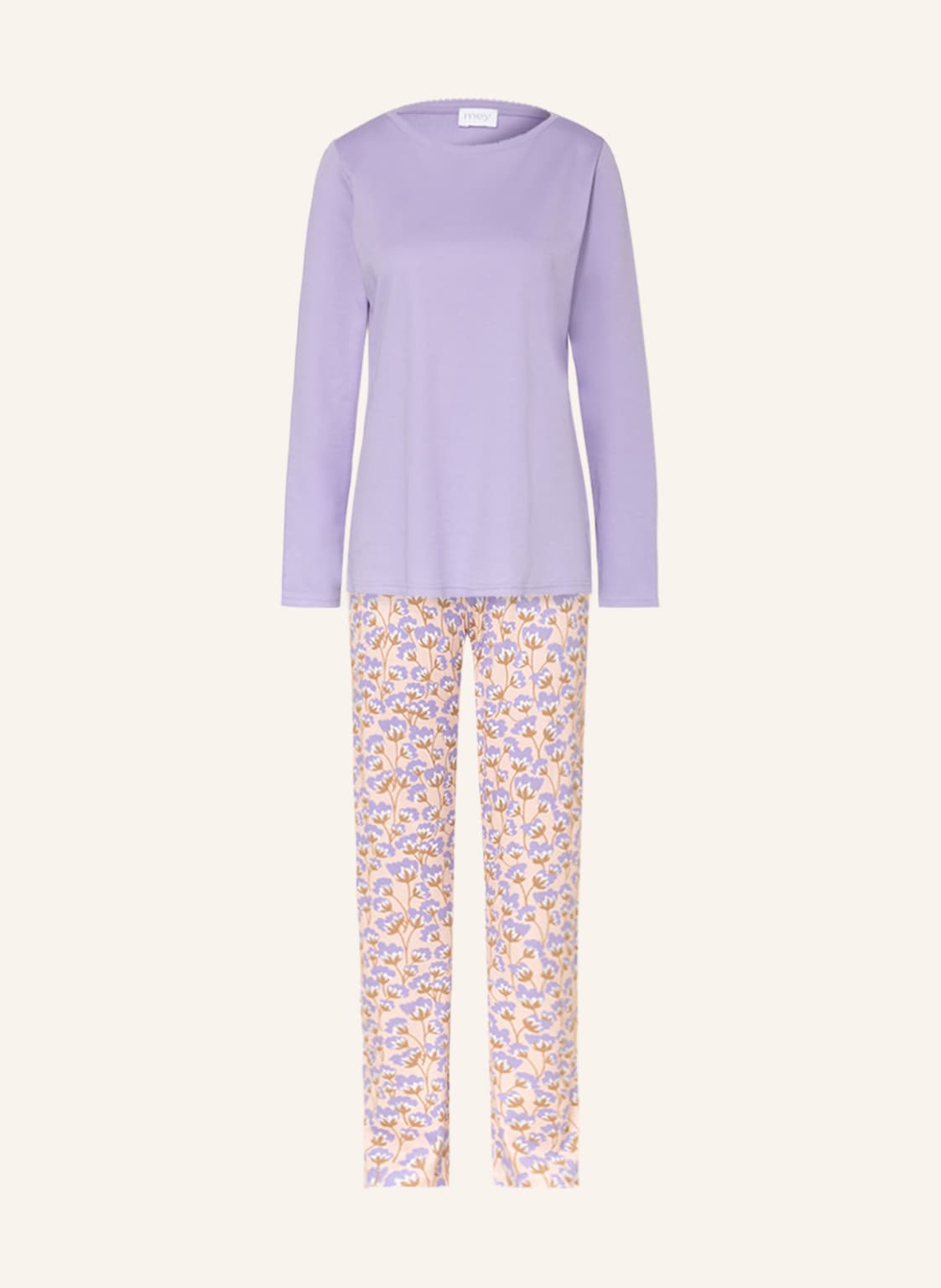 Image of Mey Schlafanzug Serie Zera violett