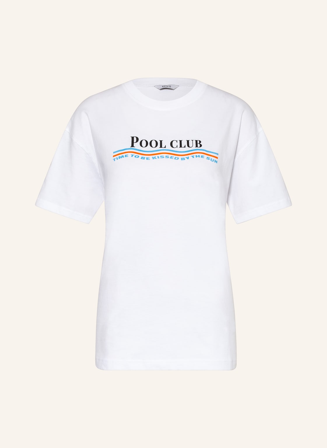 Image of Envii Oversized-Shirt Enkulla weiss