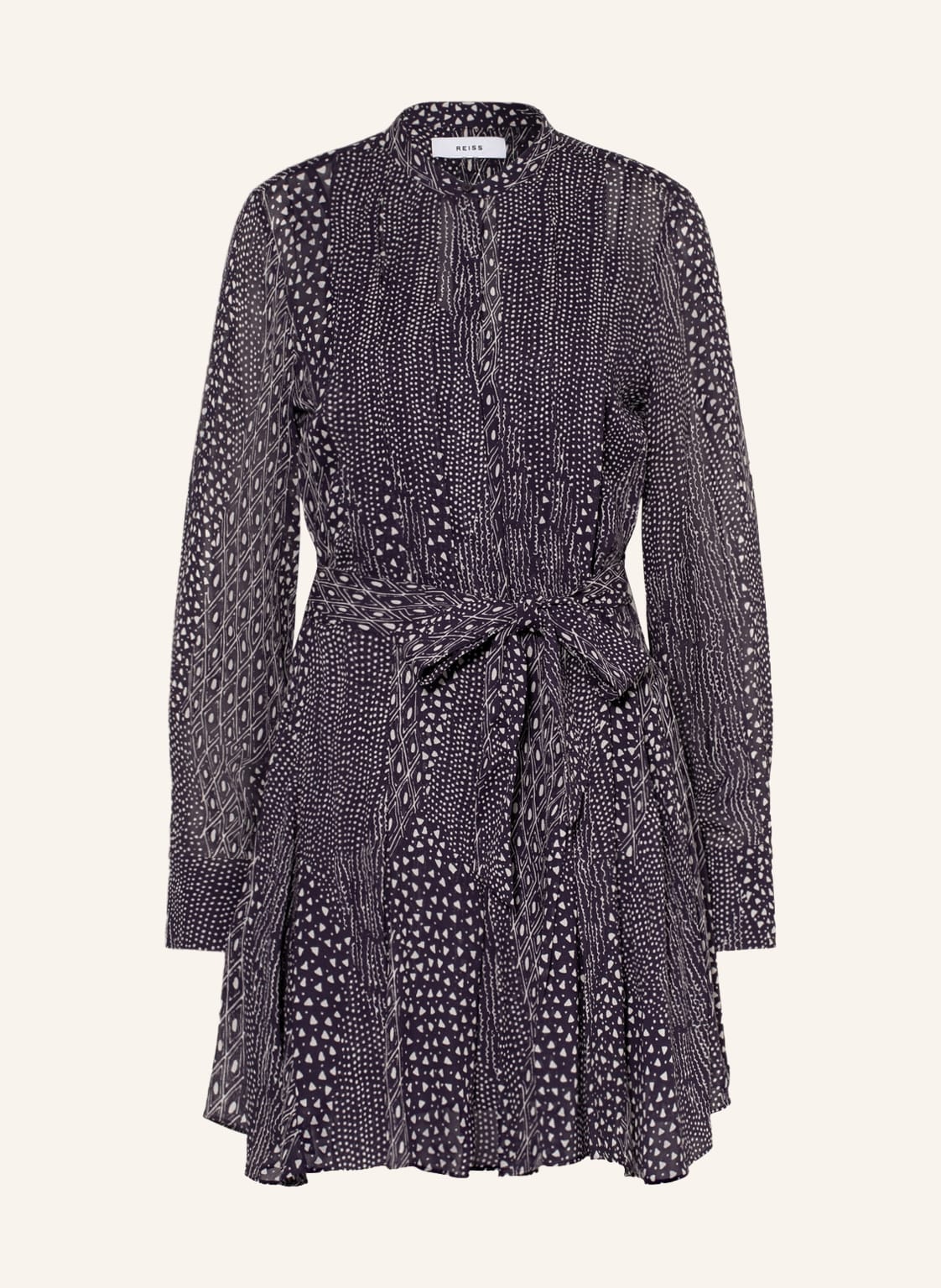 Image of Reiss Kleid Luella violett