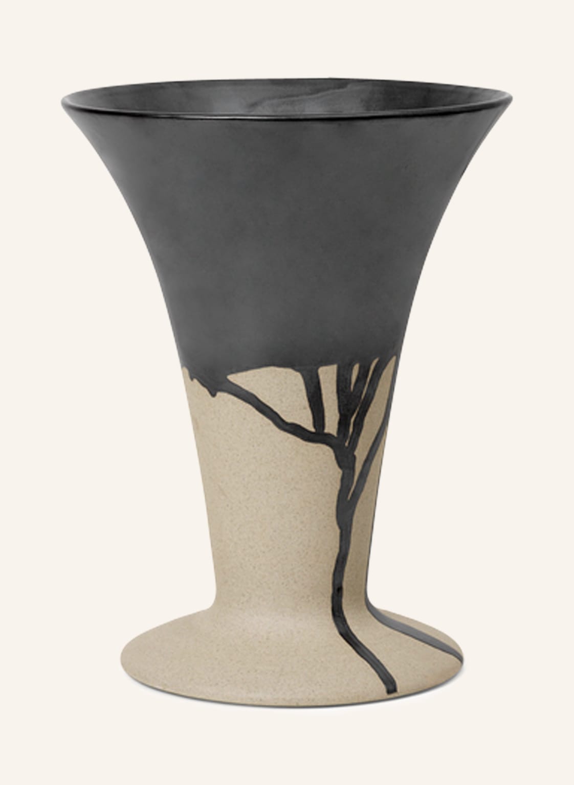Image of Ferm Living Vase Flores beige