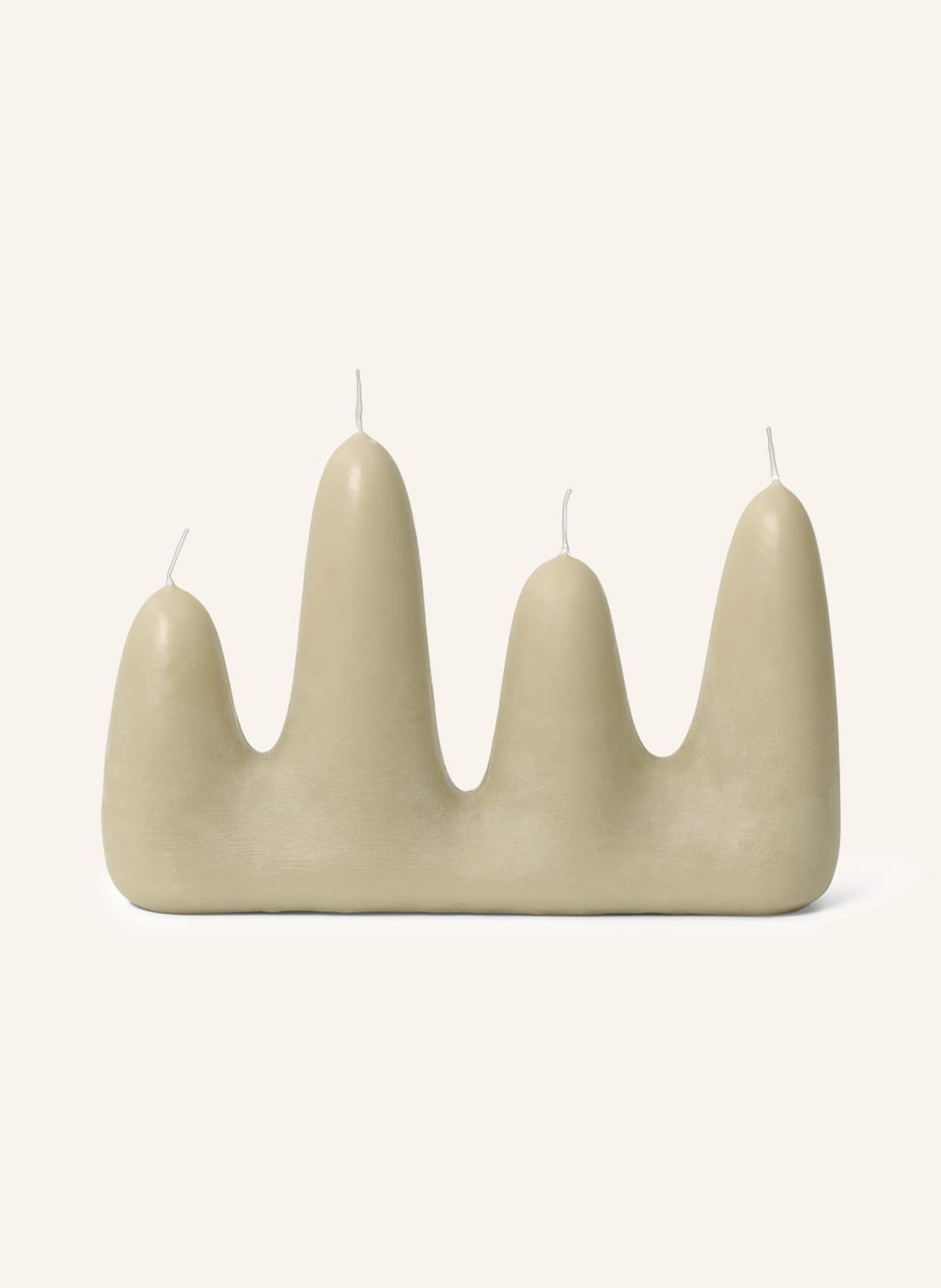 Image of Ferm Living Kerze Stala beige