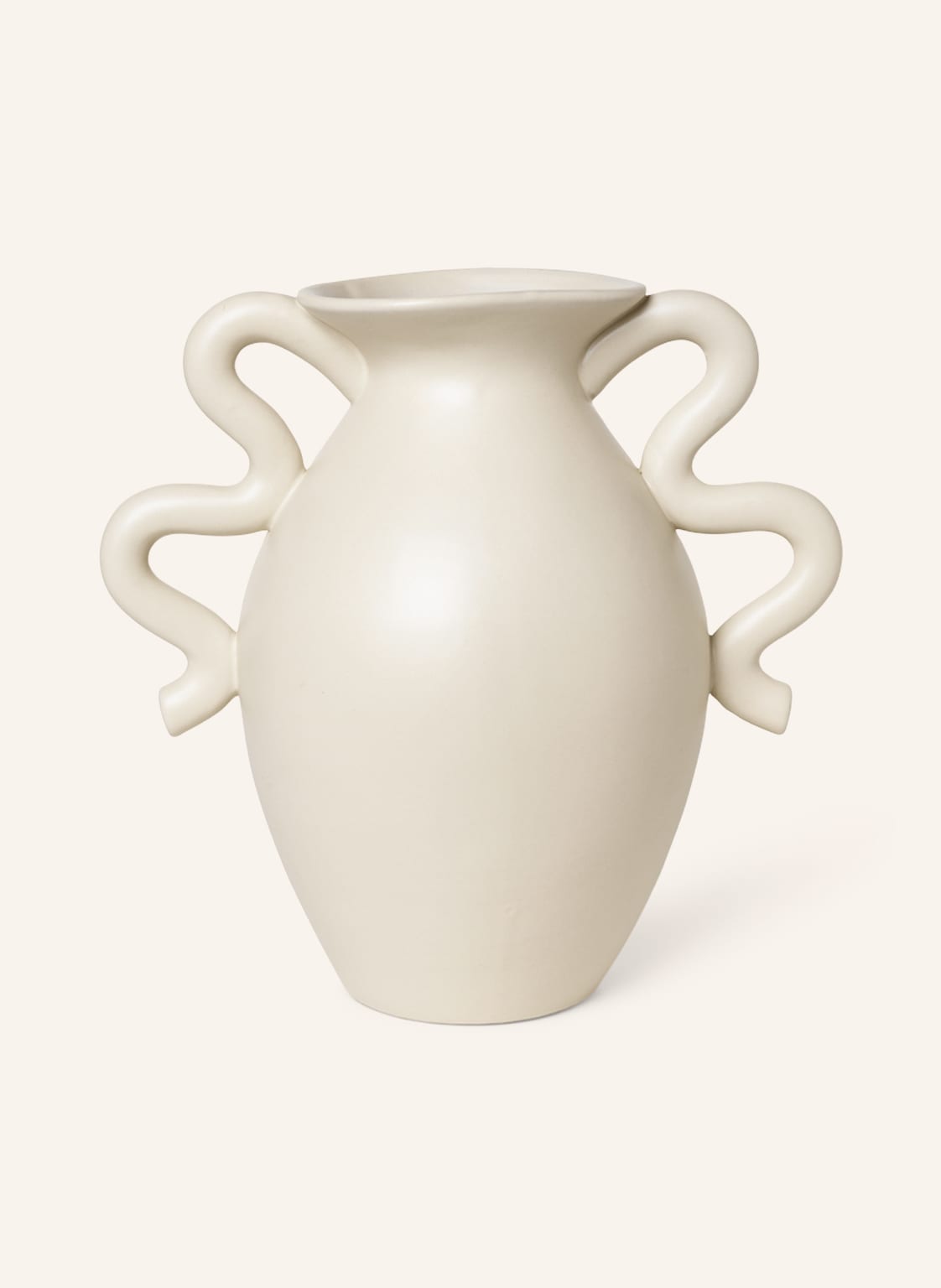 Image of Ferm Living Vase Verso beige