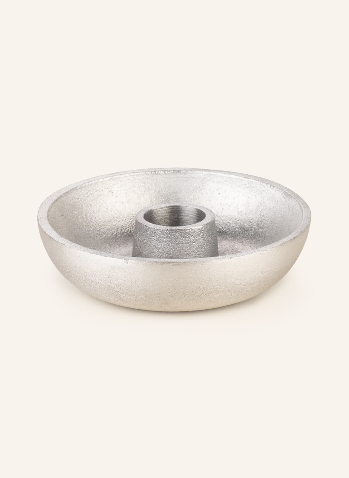 Image of Ferm Living Kerzenhalter Bowl silber