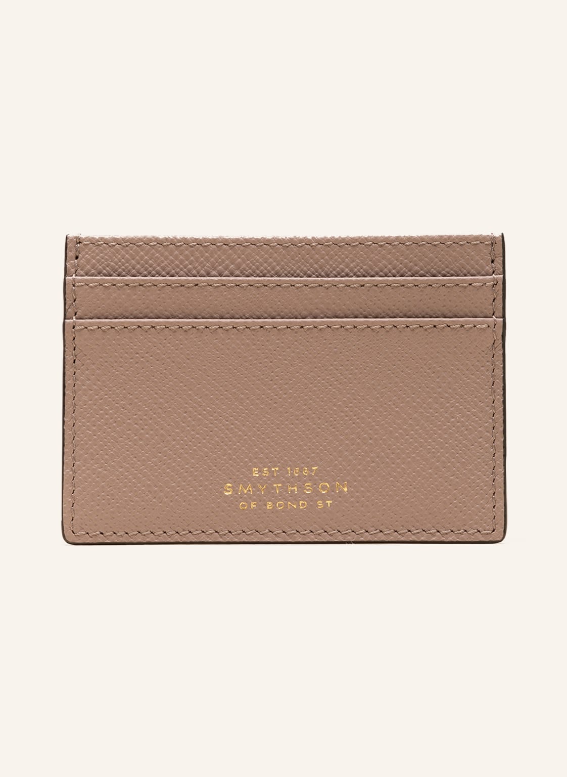 Image of Smythson Kartenetui beige