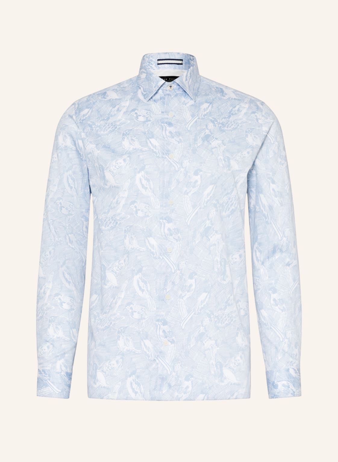 Image of Ted Baker Hemd Mullen Slim Fit blau