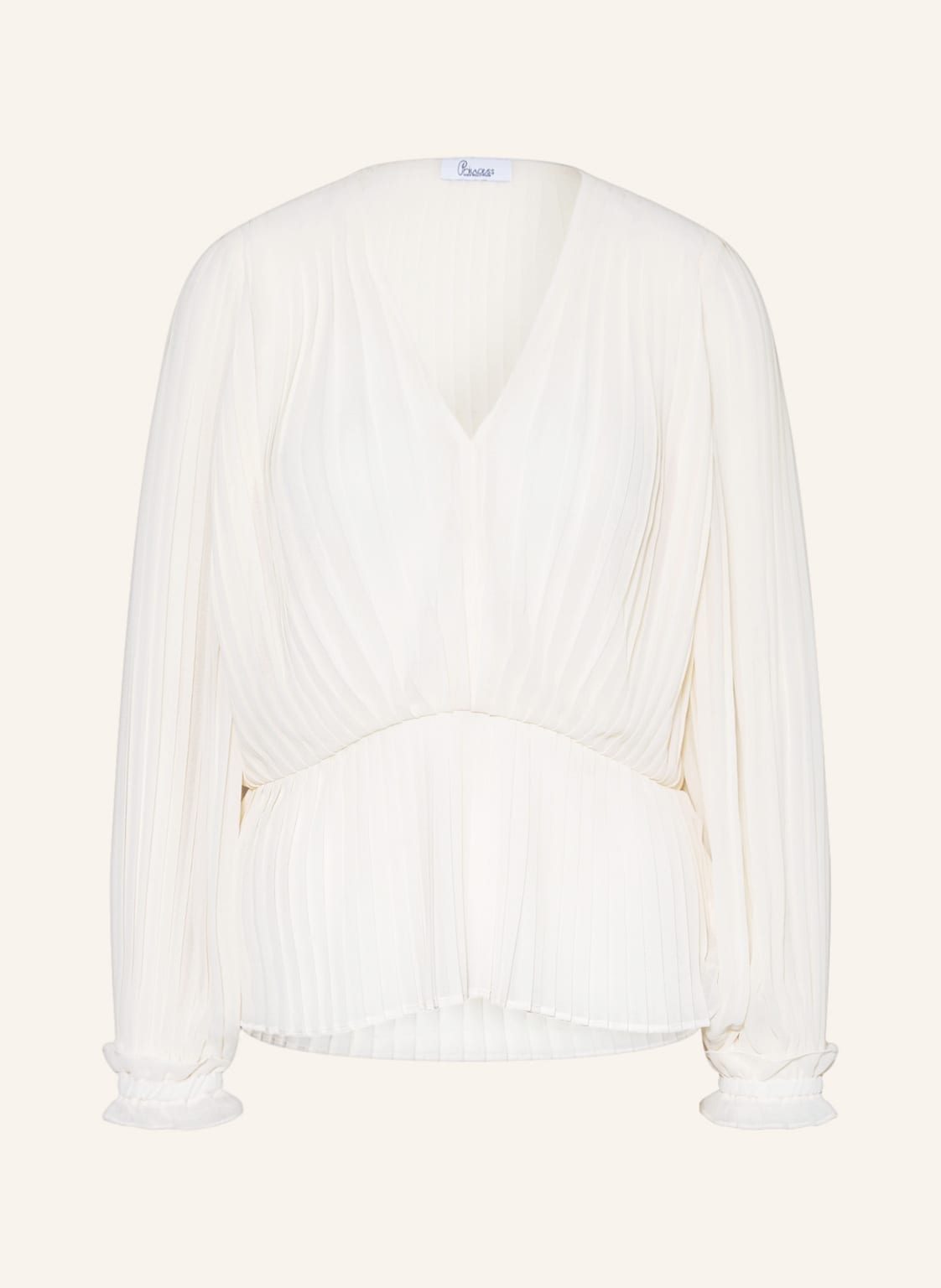 Image of Princess Goes Hollywood Blusenshirt Mit Plissees weiss