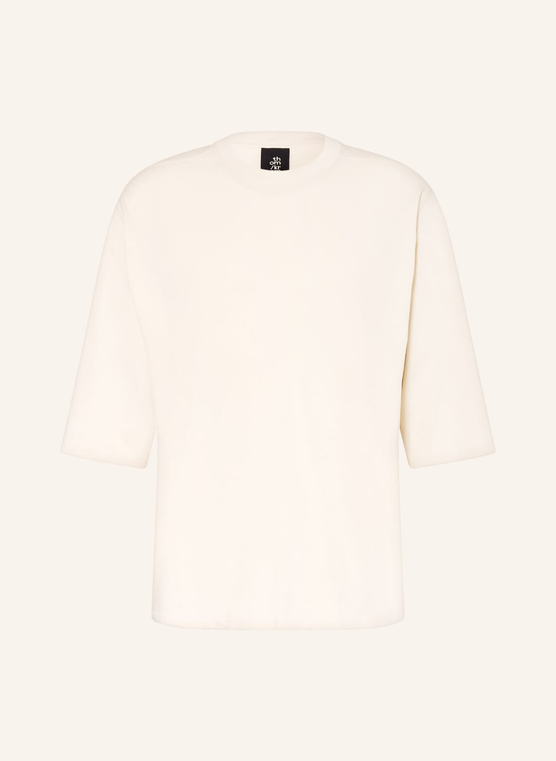 Image of Thom/Krom Oversized-Shirt weiss