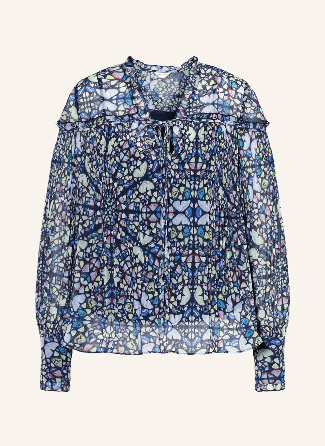 Image of Ted Baker Blusenshirt Florrei blau