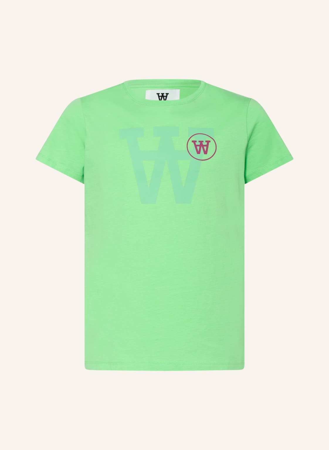 Image of Wood Wood T-Shirt Ola gruen