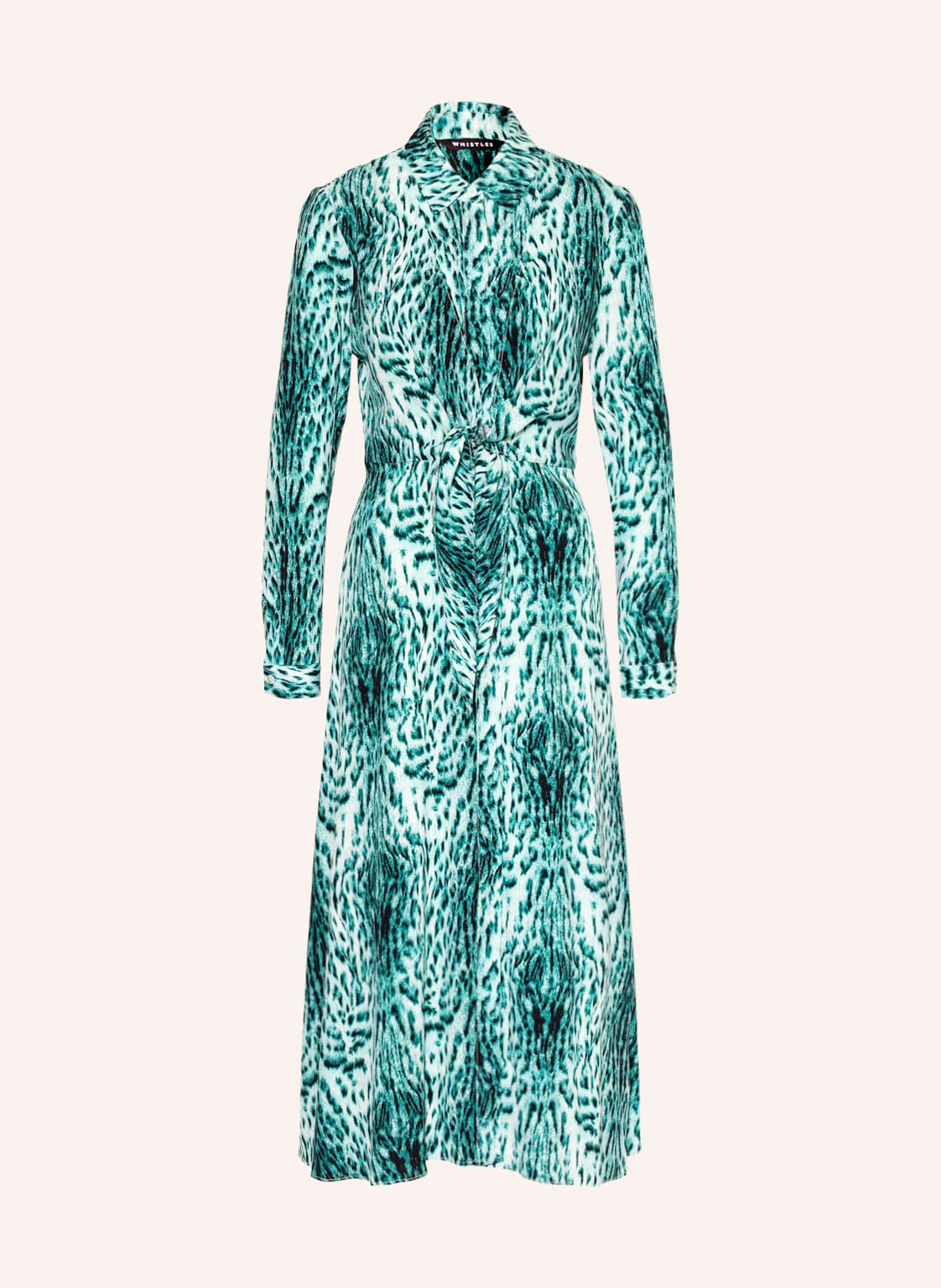 Image of Whistles Hemdblusenkleid gruen