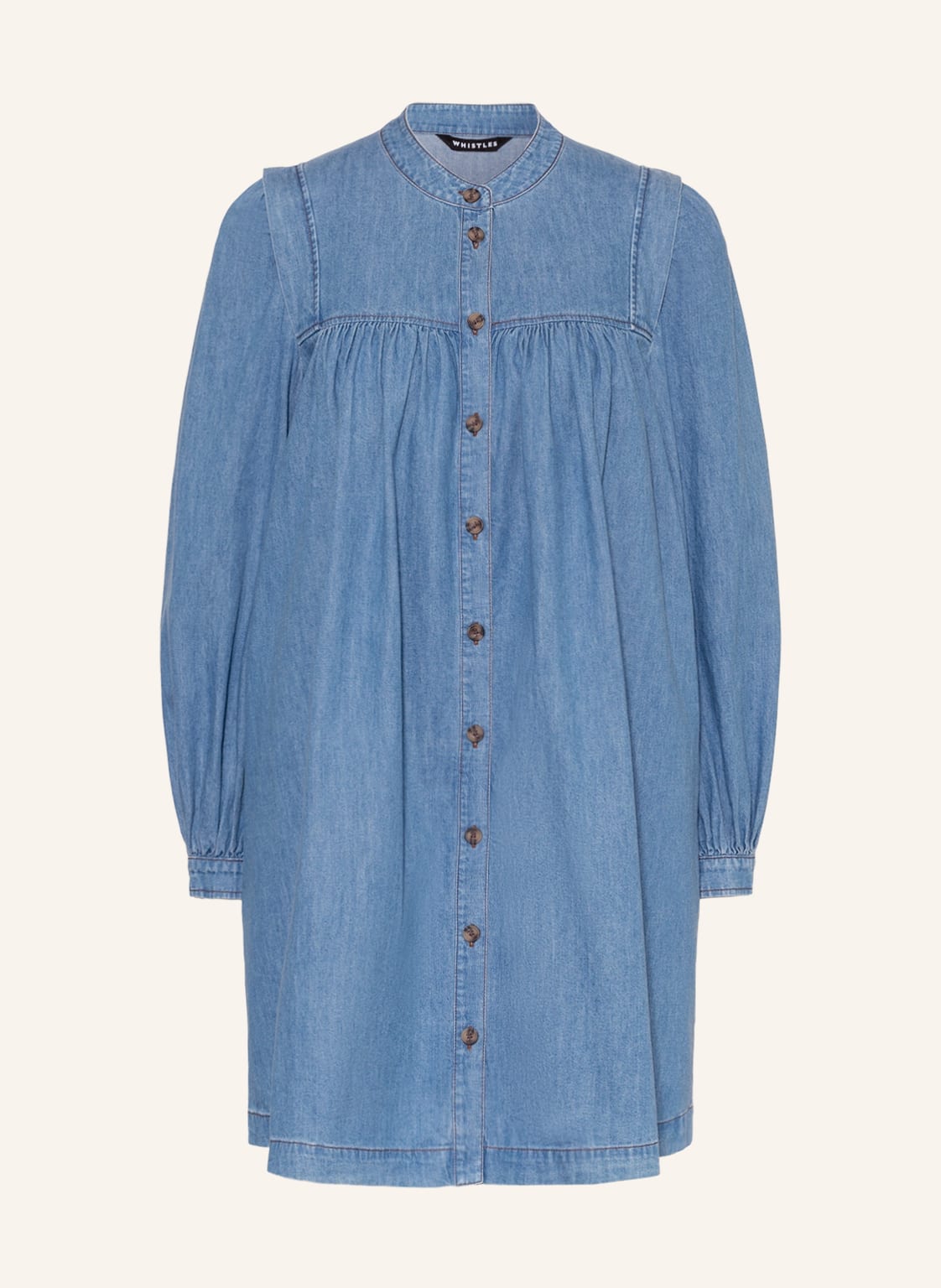 Image of Whistles Jeanskleid blau